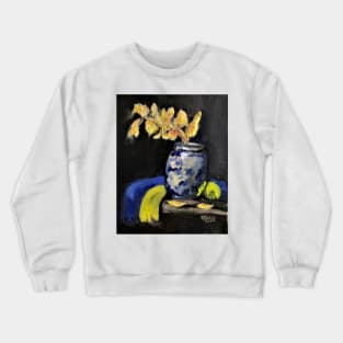 Blue And Gold Crewneck Sweatshirt